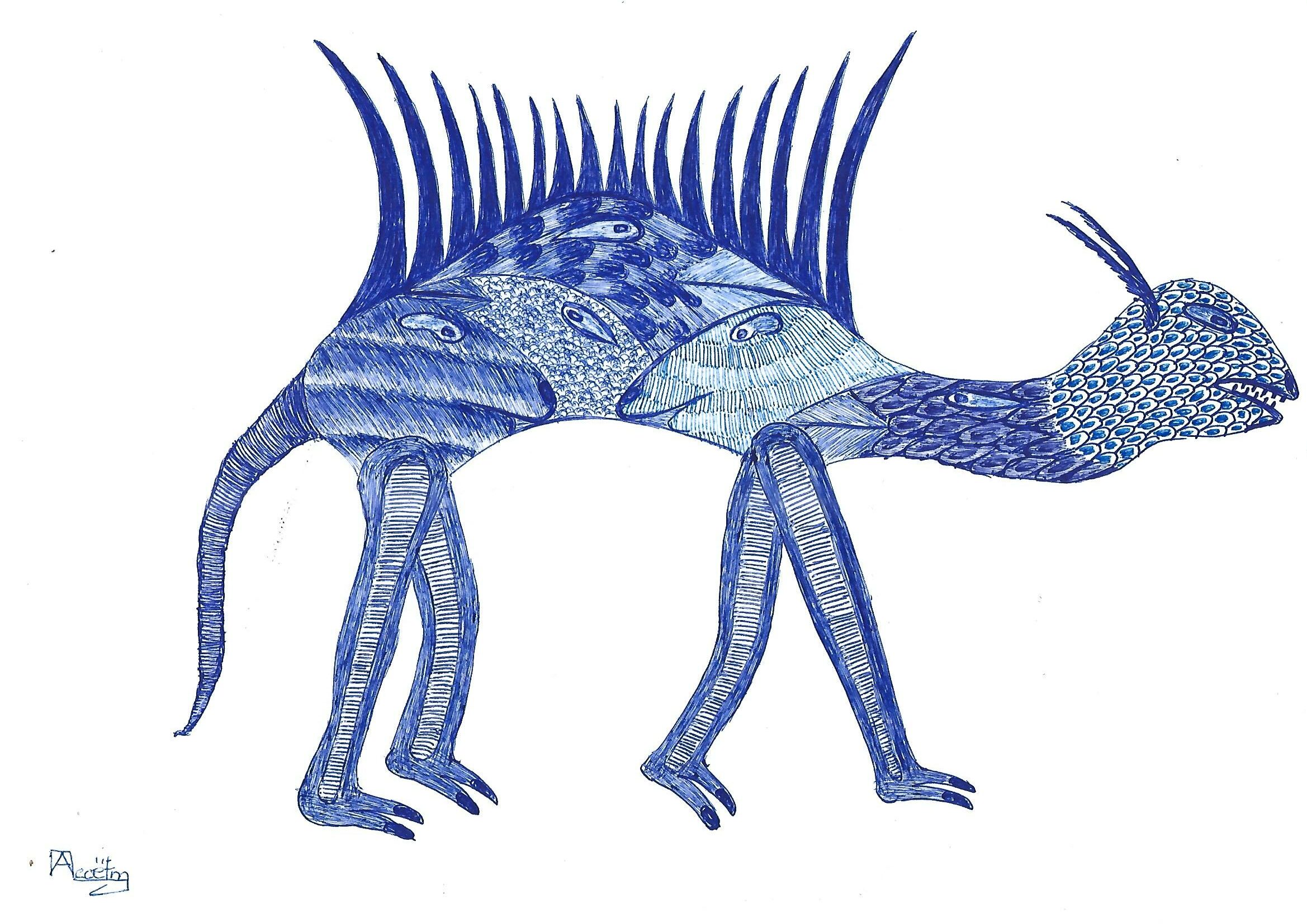 Dessin original n°8 – Alain Coëtmeur