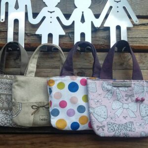 baby sac en tissu petit sac petit cadeau petite fille petit sac pour bébé pour être grande comme maman