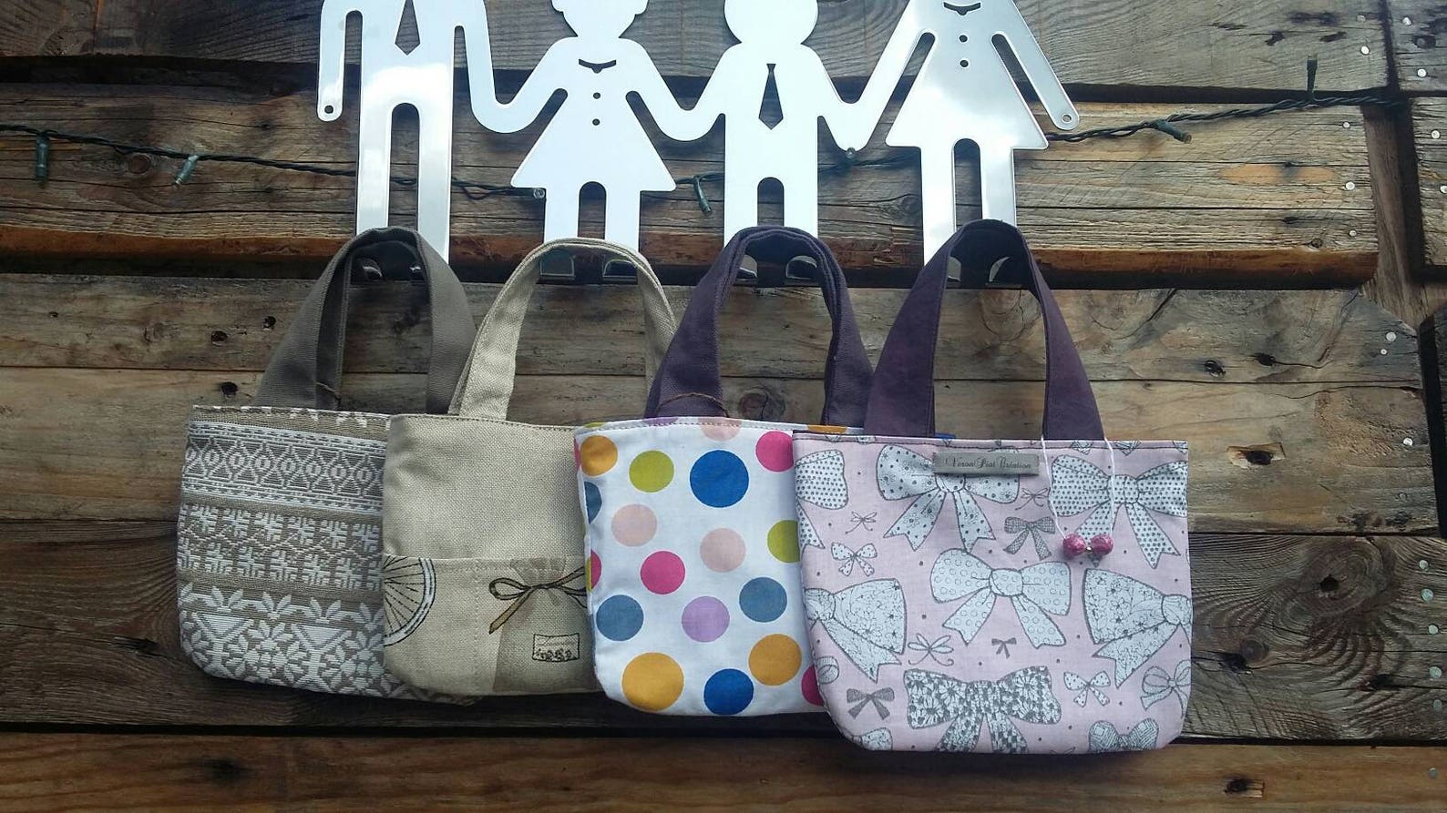 baby sac en tissu petit sac petit cadeau petite fille petit sac pour bébé pour être grande comme maman