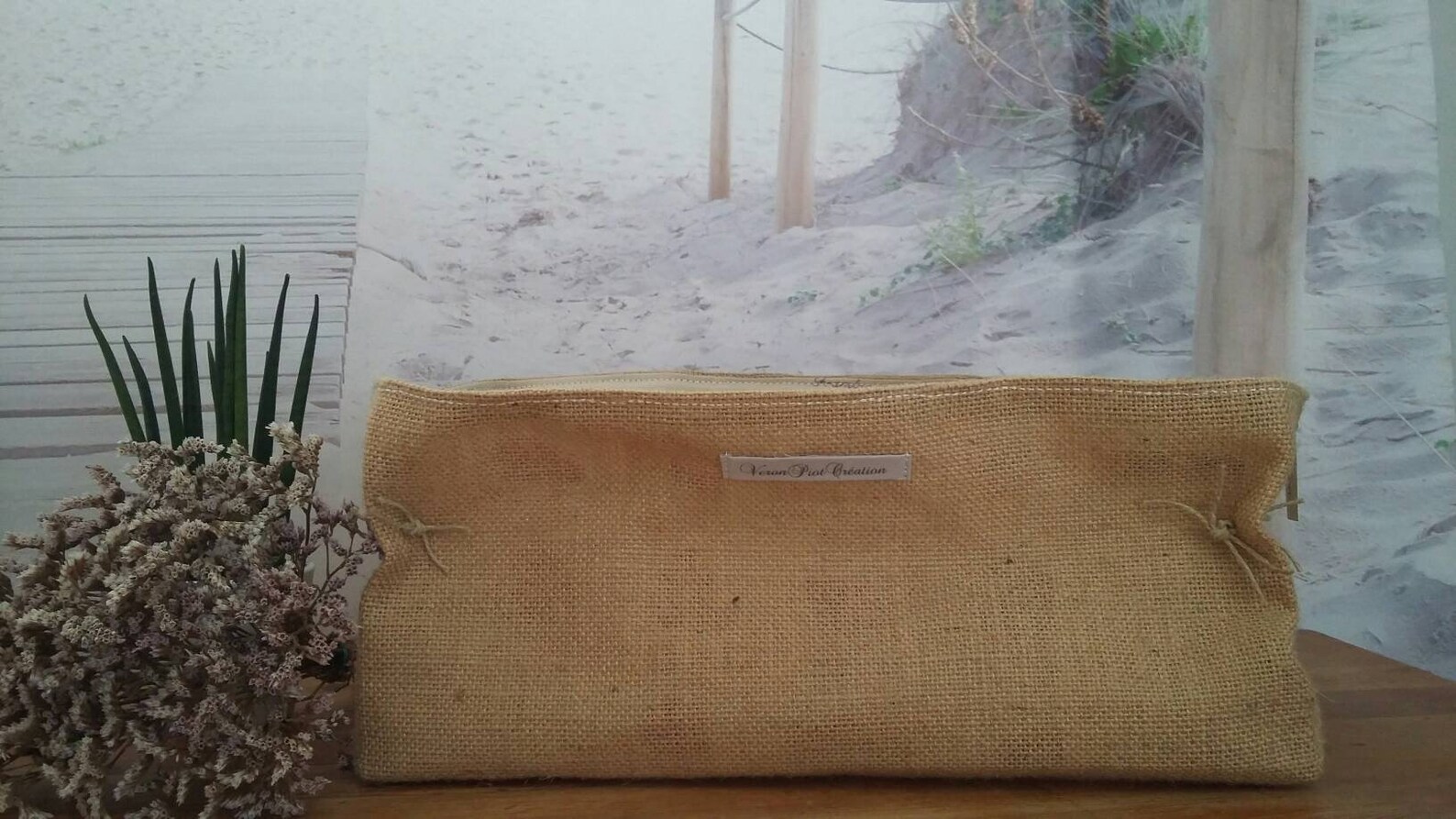 Panier panière rangement toile de jute organisation toile de jute décoration macaron pâtisserie française organisation veronpiotcreation