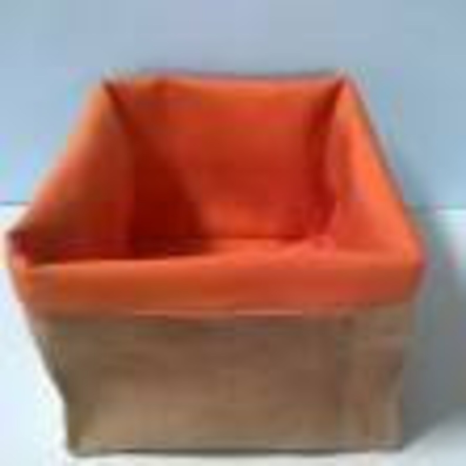Panier rangement toile de jute écologique jaune vert orange organisation décoration colorée chambre salon maison cadeau veronpiotcreation