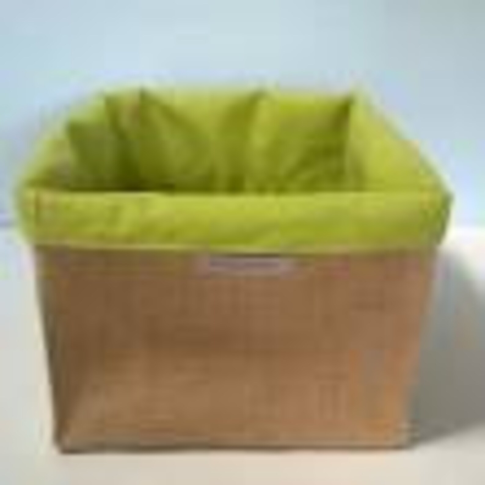 Panier rangement toile de jute écologique jaune vert orange organisation décoration colorée chambre salon maison cadeau veronpiotcreation
