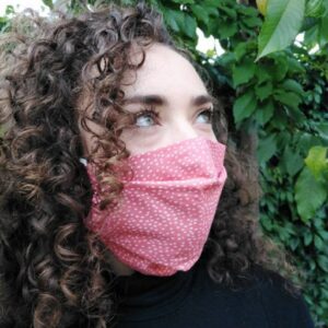masque en tissu, lavable, double épaisseur, élastique réglable veronpiotcreation