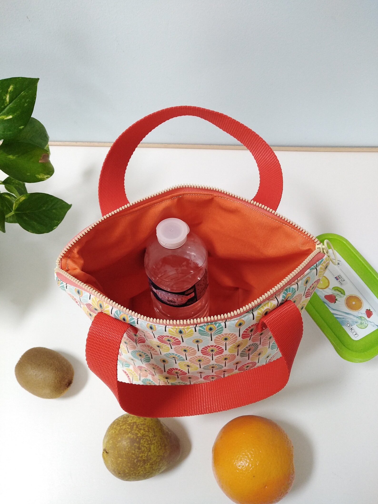 sac à lunch, sac isotherme repas, Sac à lunch de style fourre-tout isolé avec doublure, sac à lunch enfant, sac à lunch femme, homme France