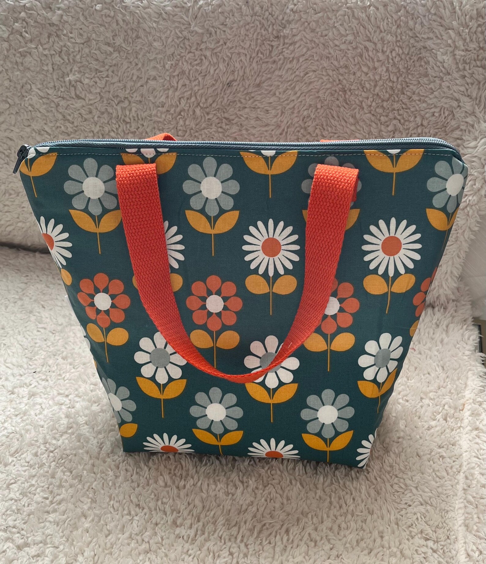 sac à lunch, sac isotherme repas, Sac à lunch de style fourre-tout isolé avec doublure, sac à lunch enfant, sac à lunch femme, homme France